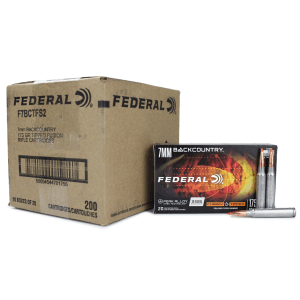 Federal Fusion Tipped 7mm Backcountry 175 Gr (Case)