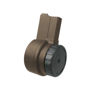 Warrior Systems W-15 AR-15/M16 223/5.56 Drum Magazine - 50 Round (Midnight Bronze)