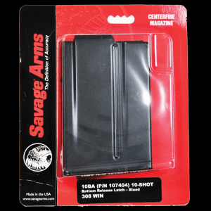 Savage Magazine 10rd 308 Win Matte Blued