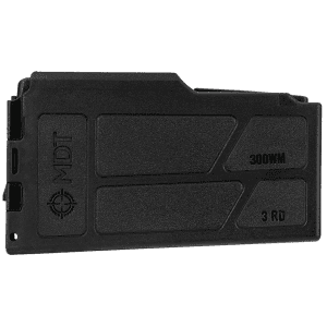 MDT Sporting Goods Inc AICS Magazine 300 WM 3 Round Black Polymer LA 3.850