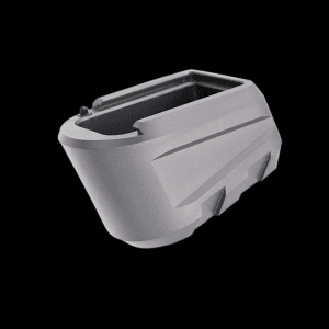 Tyrant Magazine Extension Gray for Sig P365 9mm Aluminum