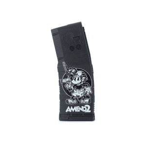 Amend2 AR-15 Mod-3 Steamboat Willie 223/5.56/300 Blackout Magazine - 30 Round (Polymer)