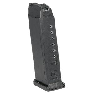 Glock G19 9mm Magazine - 10 Round (Black Polymer)
