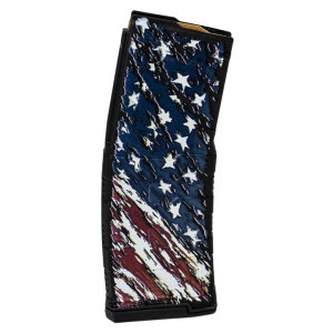 Amend2 Mod-3 223/5.56/300 Blackout AR-15 American Flag Magazine - 30 Round (Polymer)
