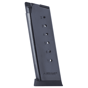 MecGar Standard Blued 7rd 45 ACP for 1911 Officer