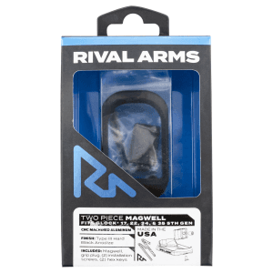 Rival Arms Two-Piece Magwell Gen5 Glock 17/34 Black Aluminum
