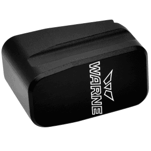 Warne Mag Extension Black for Glock 43 Adds 2 Rounds