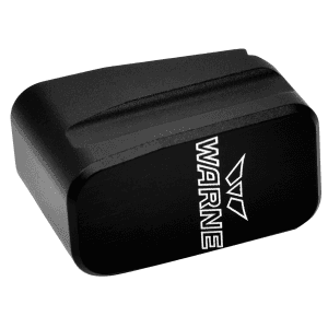 Warne Mag Extension Black for Glock 43X/48 Adds 2 Rounds