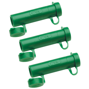 CVA Rapid Loader Green Plastic 50 Cal 3 Pack