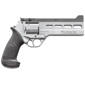 Chiappa Rhino 38 Special 6 6rd Gray PVD Aluminum Black Grip