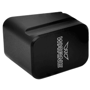 Warne Mag Extension Black for Glock 17/22 Mags +5rds 9mm  +4rds .40