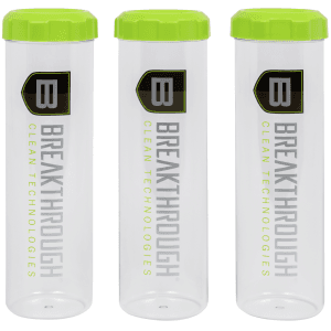 Breakthrough Clean Suppressor Tubes 3-Pack Clear/Green