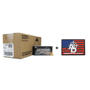 Blazer Brass 9mm 115 Gr FMJ (Case)