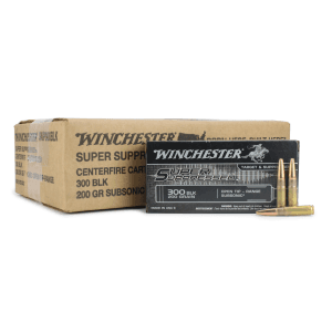 Winchester Super Suppressed 300 Blackout 200 Gr OTR (Case)