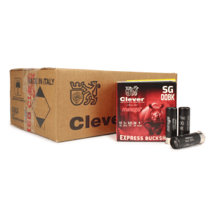 Clever Express Buckshot 12 Gauge 2.75 00 Buck 9 Pellet (Case)