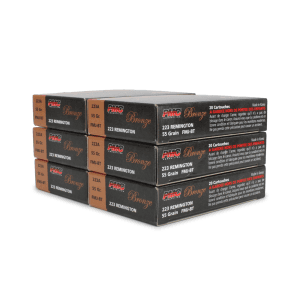 PMC Bronze 223 Remington 55 Gr FMJ BT (Range Bundle)