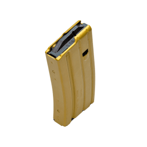 CPD Duramag Speed 223/5.56/300 Blackout AR-15 Magazine - 20 Round (Desert Gold Aluminum)