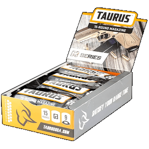 Taurus G3 Magazine 15rd 9mm Black Steel Display (12 Pack)