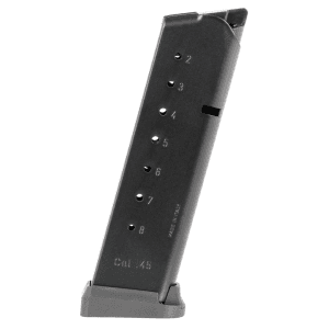 MecGar 1911 Government 8rd 45 ACP Blued Magazine