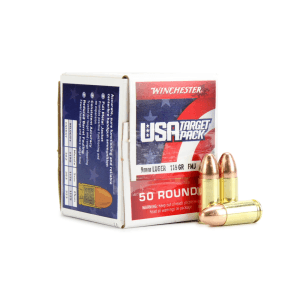 Winchester USA Target Pack 9mm 115 Gr FMJ (Box)