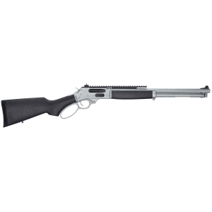 Henry Side Gate 45-70 Gov Lever 18.43 4+1 Chrome Satin Chrome