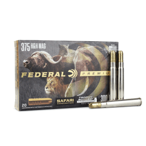 Federal Premium Cape-Shok .375 H&H Mag 300 Gr TBSS (Box)