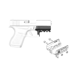 Recover Tactical Compact Rail Adapter - For Glock 43  43x  48 (Not MOS Models)