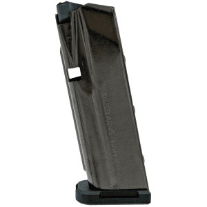 Shield Arms S15 Gen 3 15rd Mag for Glock 43X/48 Black Nickel Steel