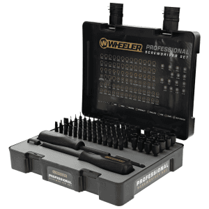 Wheeler Professional Screwdriver Set Black 100 Pieces