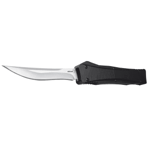 Boker Plus Eagle OTF Knife Titanium Handle D2 Recurve Blade