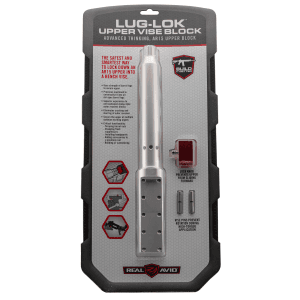 Real Avid Lug-Lok Silver Vise Block