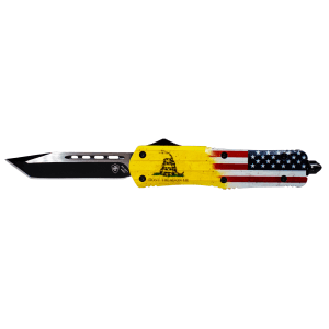 Templar Knife Don't Tread On Me  Temp Ldtom231 Lrg Dont Tread On Me Tanto440c Blk LDTOM231