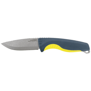 SOG Aegis FX Knife Indigo Acid Yellow Full Tang Outdoor