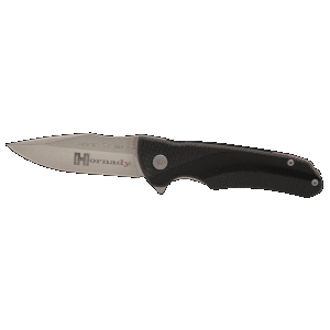 Hornady Folding Knife 420HC Blade GFN Handle (Black)