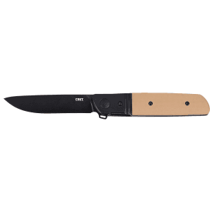 CRKT Bamboozled 3.34 Inch Folding Tanto D2 Steel Blade (Bronze/Black G10/SS Handle)