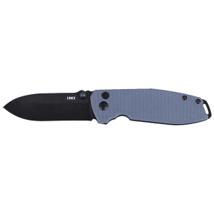 CRKT SQUID XM 2.95 Inch Folding Black Oxide D2 Steel Blade (Gray G10 Handle)