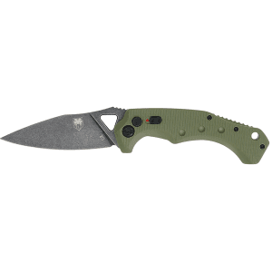 Cobra Tec Knives Ryker OD Green Automatic Folder