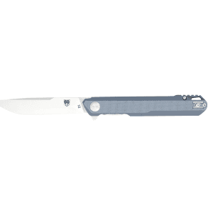 CobraTec Monarch Folding Knife Satin D2 Blade Gray G10 Handle