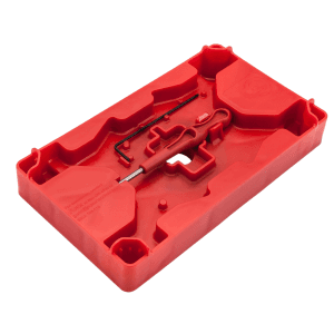 Apex Tactical Armorers Tray Red Polymer for Gunsmiths