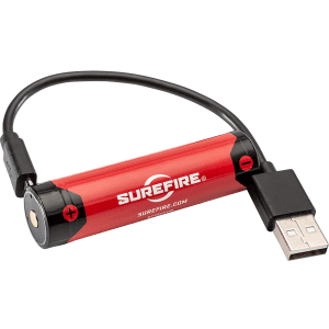 SureFire Lithium Ion Rechargeable Battery with MicroUSB
