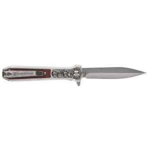 Smith & Wesson Rosewood Engraved Dagger Knife Set 3.5 Inch