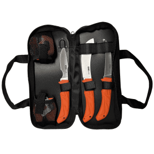 AccuSharp 6-Piece Kit with Butcher Caping Gutting Knives