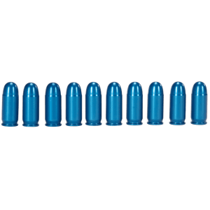 A-Zoom Blue 380 ACP Aluminum Dummy Rounds 10 Pack