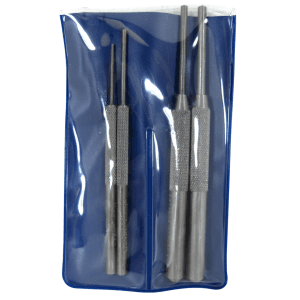 Lyman Punch Set Multi-Caliber Gray Metal 4 Pack