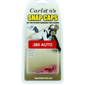 Carlsons 380 Auto Aluminum Snap Caps 5 Pack