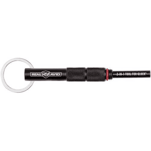 Real Avid  2In1 Tool Black Steel Knurled Handle