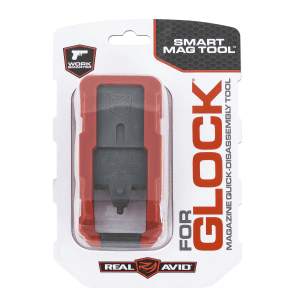 Real Avid Smart Mag Tool for Glock Gray Red Plastic
