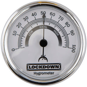 Lockdown Silver Vault Hygrometer
