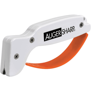 AccuSharp AugerSharp Tungsten Carbide Sharpener (White/Orange)