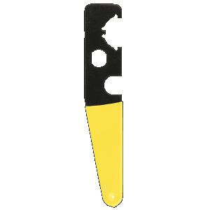 Tacfire AR15 Armorers Stock Wrench Tool with Rubber Handle